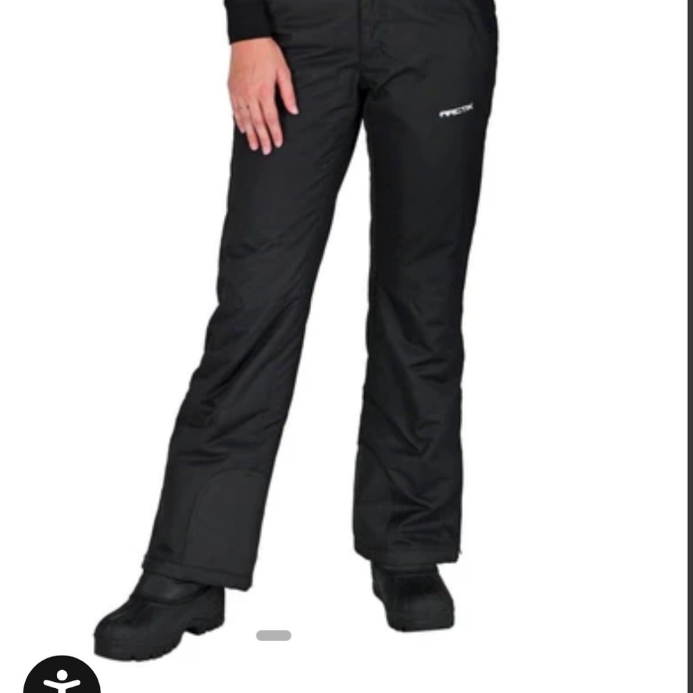 Arctix Women's Black Snow Pants size M